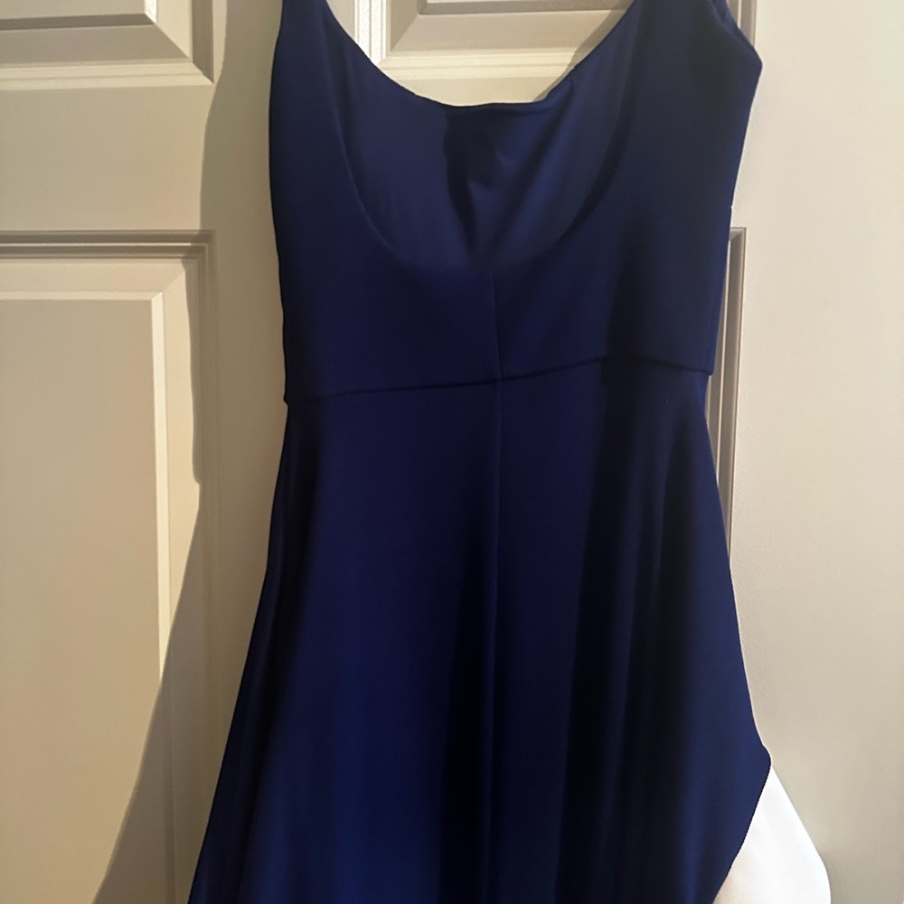 Elegant Navy Blue Women's Top